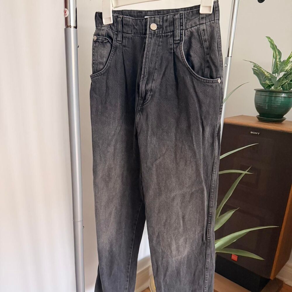 Pepe Jeans London Archive Black-Wash Denim Mom Jeans